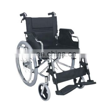 Medical equipment China manual aluminium folding  lightweight wheelchairs for elderly