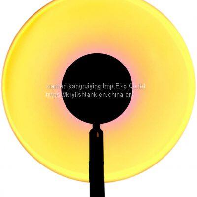 Factory Price Wholesale Projector Lamp Rain bow Atmosphere Led Night Projection Table Lamp Sunset