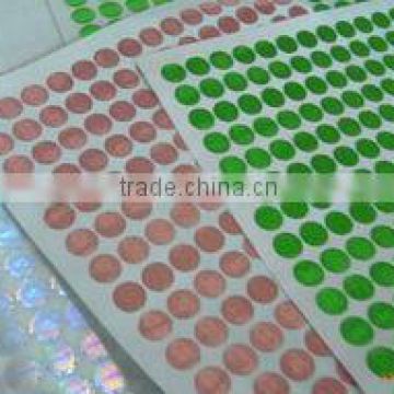 Hologram Security Label &Laser Holographic Round 3D Sticker