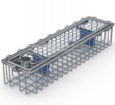 Endoscope sieve baskets made of stainless steel with silicone holders Endoscope Baskets