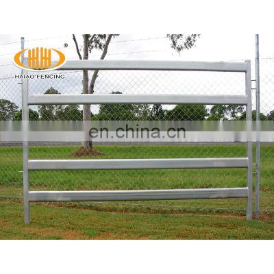 Cheap 7 bar cattle panels galvanized cattle yard panel livestock metal fence for sale