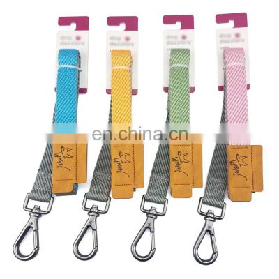 cotton leash for pet hot selling accept custom logo and color manufacturer dog products