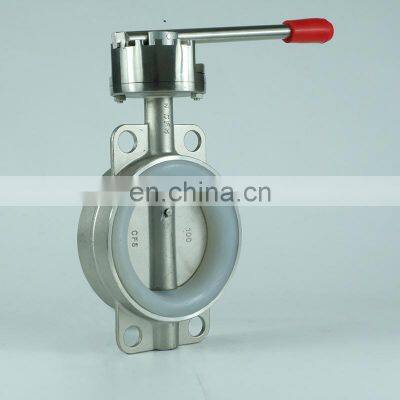 2 Inch Cast Iron Stainless Steel Epdm Seal Wafer Butterfly Valve photo-2