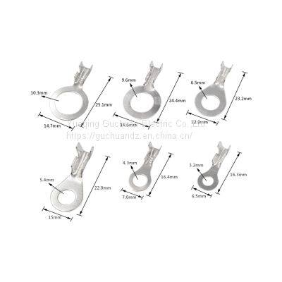 DJ431-3.2/6.2 Ring Terminal Block O Type Grounding Lug Terminal Box With 150 Pcs photo-3