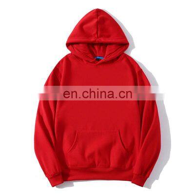 High Quality Plus Size Pullover Warm Wholesale Custom Printing Embroidery Men Hoodies Crop Top S-5XL photo-3
