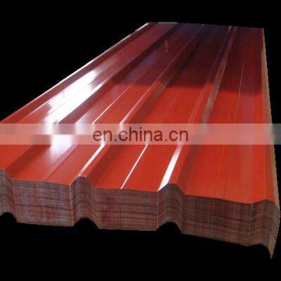 Zinc Z40 0.5mm thick Tianjin galvanized steel corrugated roofing sheet price