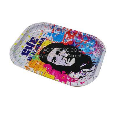 2022 High Quality Customized Tinplate Tray Metal Rolling Trays Tin Metal photo-3