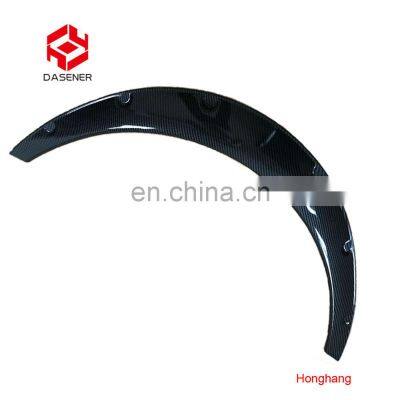 Honghang Factory Direct Sale Auto Parts Accessories Fender Flares, New PP Matt Black Smooth Wheel Eyebrow Car Fender For All Car