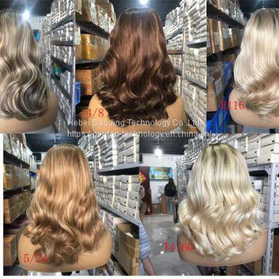 Hot Selling Luxury Highlight 180% Body Wave Human Hair Wig