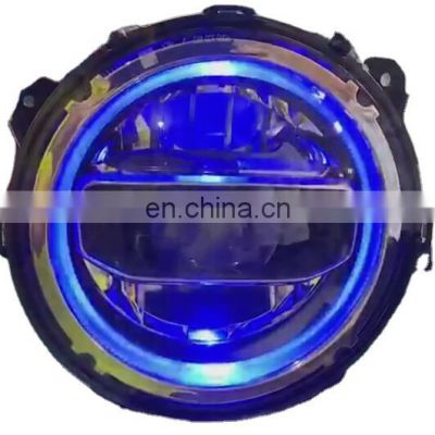 JL1117 J L head lamp Start a blue LED turn light yellow aperture LED daylight white for jeep JLwrangler 2018+