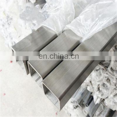 welded rectangular ss tube 3mm 5mm 8mm 10mm No.1 stainless steel square pipe