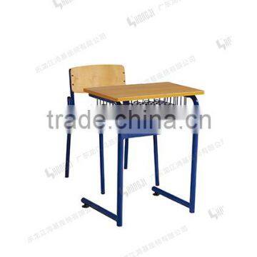 Metal Primary Student Desk and Chair TC-C04+TC-Z04-V for Pupil Furniture photo-2