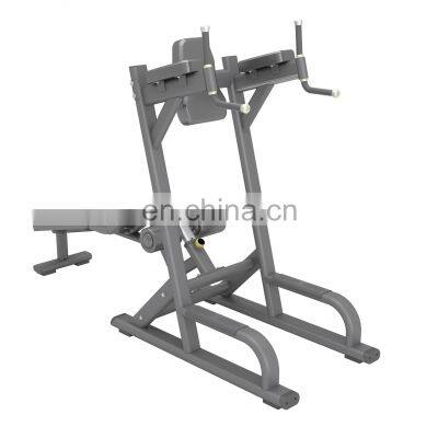 Bulk Fitness equipment Abdominal and Knee Up/Dip strength exercise machine for gym equipments