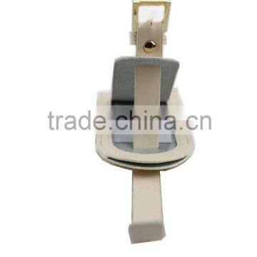 Genuine Nappa Leather Cream Color Baggage Tag Luggage Tag photo-4