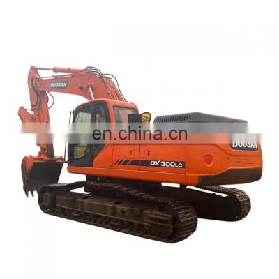 Used doosan dx300 excavator , Original Korea doosan machine , Doosan dx200 dx225 dx300