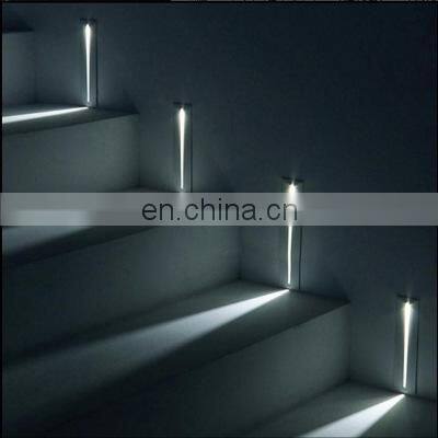 Design Indoor Outdoor Step Stair Footlight Aluminum Led Light Wall Light Recessed 3W photo-3