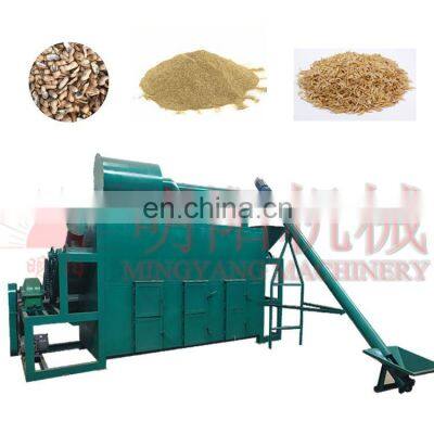 Wood Chips Wood Shavings Tube Screw Rotary Dryer Carbonizer Wood Furnace photo-2