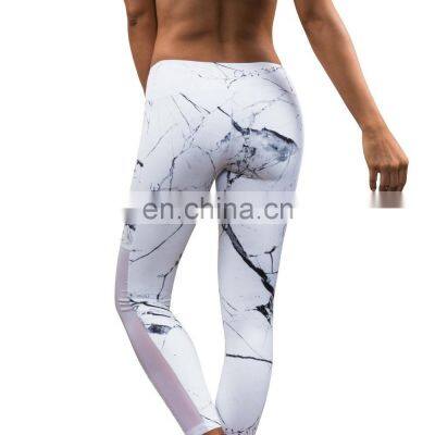 Nylon High Quality Trendy Sublimation Printing Custom Gym Leggings For photo-3