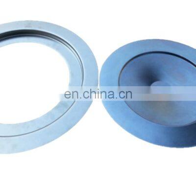 Industrial dust filter metal stainless steel end cap