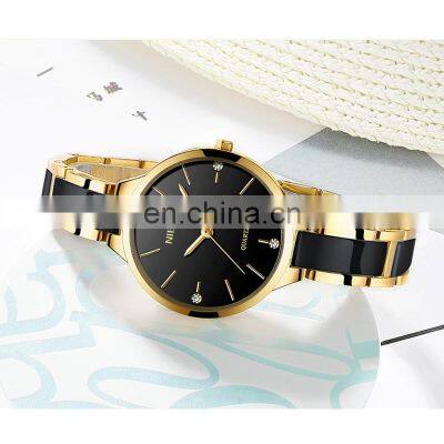 NIBOSI Watch Women Watches Ladies Creative Women's Ceramic Bracelet Watches Female Clock Relogio Feminino Montre Femme