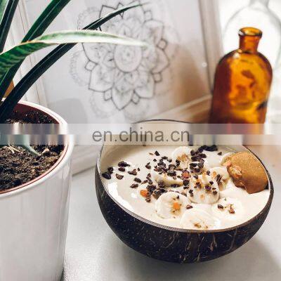 Lacquer Outside Coconut Shell Bowls Wholesale in Bulk Coconut Bowl Made in Vietnam photo-3