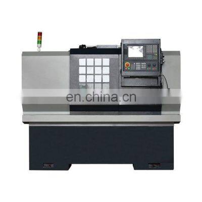 360 mm CK6432 benchtop china cnc lathe machine with bar feeder for industrial work