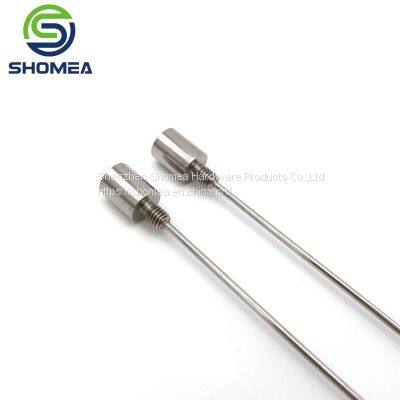 Shomea Customized 3G-32G Stainless Steel Swaged Needle With Male Thread Luer Lock photo-3