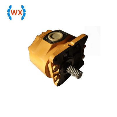 WX Hydraulic Pump 07446-66103 for Komatsu Bulldozer Gear Pump Series D155A-1  D155C-1 High science and technology content