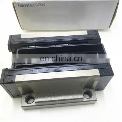 45x86 linear plain bearing block unit KWVE45-B-H MSA45 MSA45S MSA45E  MSA45LSSSFCN MSA45ESSF0 bearing