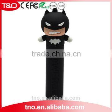 Batman promotion power bank 2600mAh PVC power bank