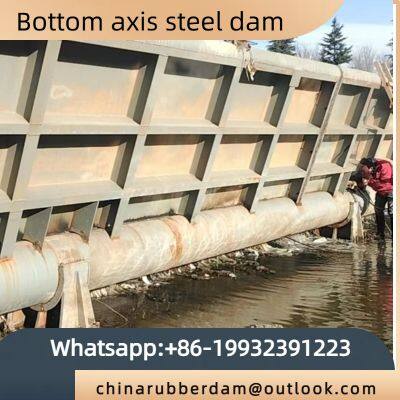 Hydraulic steel dam