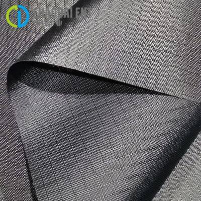 Eco-friendly 210D 100%RPET recycled polyester PU Coated five-pointed grid oxford fabric for  bag luggage Tent