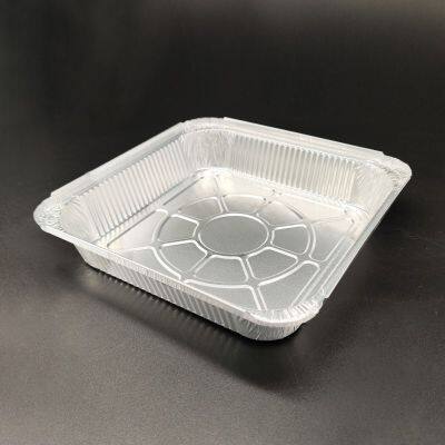 Longstar High Quality Square Aluminum Foil Grill Pan for Baking Roasting Cooking and Catering Use