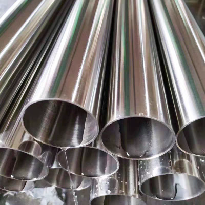 MP grade stainless steel pipe 316L BA clean pipe  clean stainless steel pipeline 304 stainless steel bright tube
