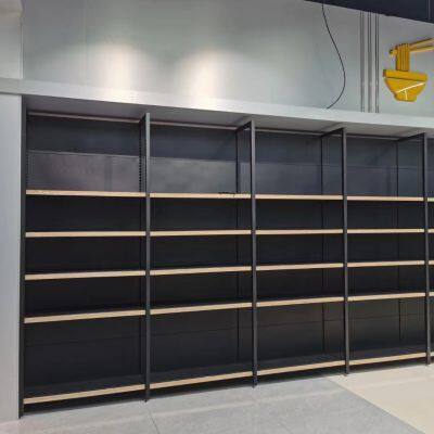 Shelf; Supermarket Shelf; Storage Shelf; Display Shelf; Convenience Store; Wood Grain; Thickened; Supermarket; Kiosk Stationery; Baby Store;Rack photo-4
