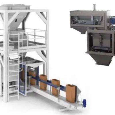 Semi-Automatic Weighing Packing (packaging) Machinery for 5kg to 25kg/bag chemical fertilizer industry