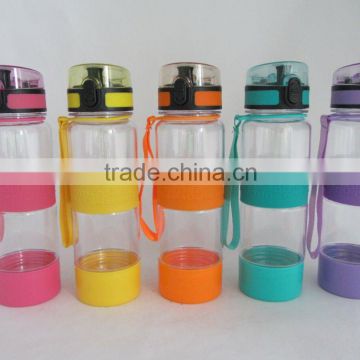 Colorful Plastic Magic Sports Drinking Water Bottle With Rope