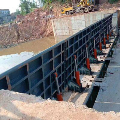 Steel Hydraulic Elevator Dam for Irrigation Systems with Intelligent Gate Control