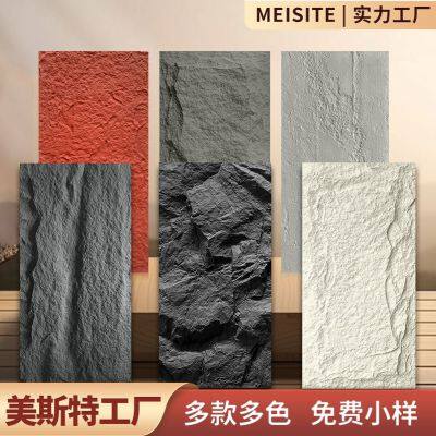 Pu Culture Stone Beauty Cheap Wall Panel Pu Wall Stone Indoor Decor Free Sample photo-1