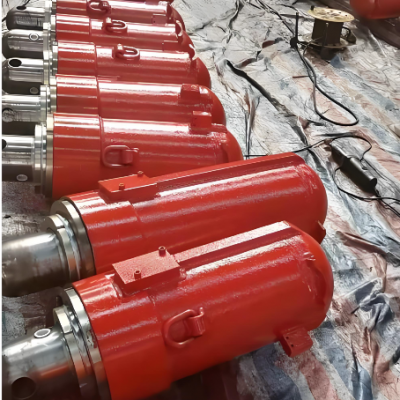 Push by Hydraulic Cylinders Jack and Slide Systems for Push Large Transformer Q-100/70x70 photo-5