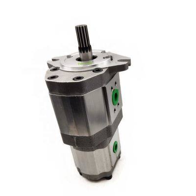 CBQT Hydraulic Double Gear Pump CBQT-F30/F10-AF High Pressure Gear Oil Pump Loader Oil Pump photo-3
