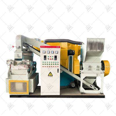 Станок для переработки отходов кабелей. Гранулятор медных проводов. Гранулятор кабелей