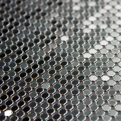 Mesh Chain Mail Curtains Industry Supply Colorful Soft Metal Decorative Aluminum Cloth Fabric Sequin Gold Anodized Modern Window