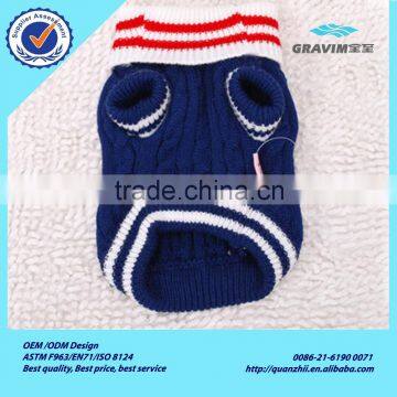 Wholesale First Class Fido Dog Clothes of Knitting Navy Style for Small Dog photo-3