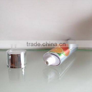 Aluminium laminated Collapsible Tube for cosmetic packaging with acrylic cap