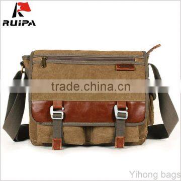 men's Canvas messenger shoulder bag