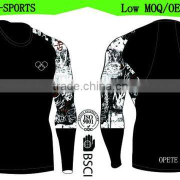 compression shirt rashguard custom printed rash guard wholesale compression shirts