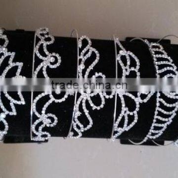 Fashion Design Rhinestone Princess Crown for Wedding Bridal photo-3