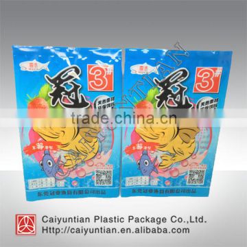 custom plastic fish food packaging bags