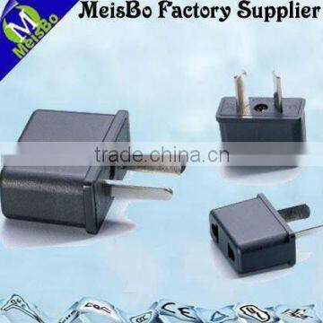 125V or 250V adaptor 2 pin plug for EU and US type